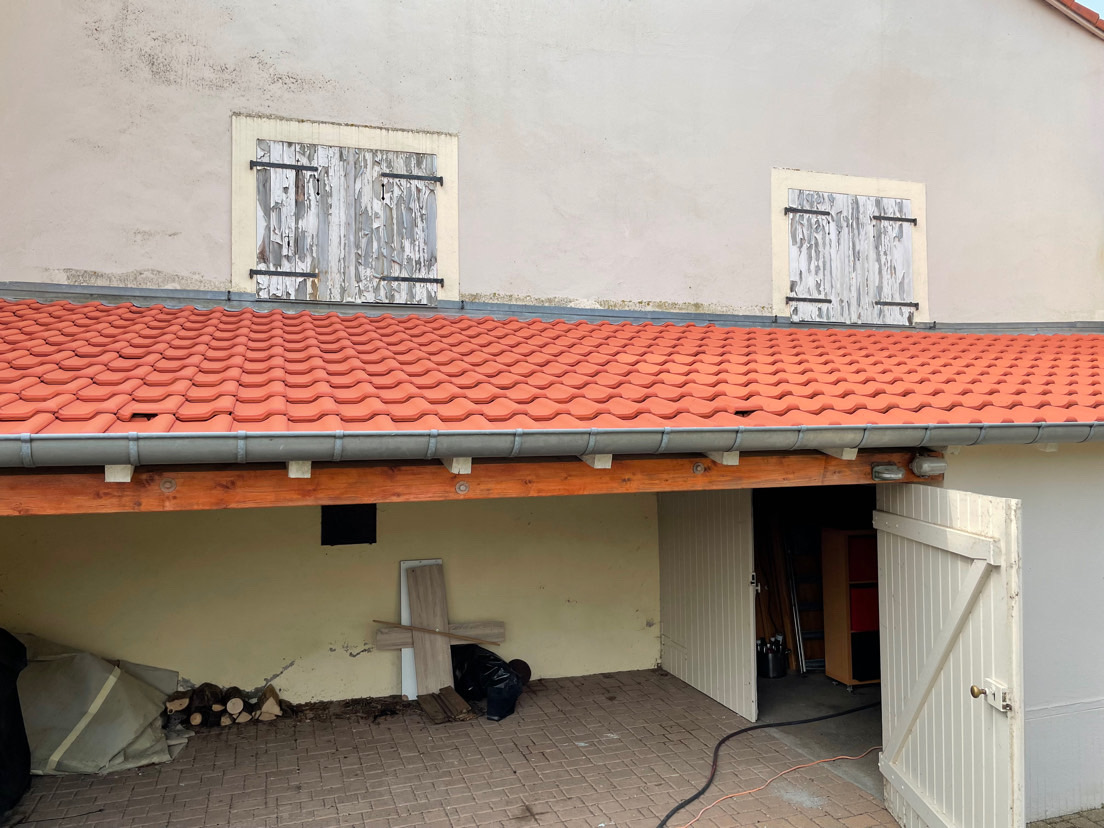 Nettoyage de gouttières et zinc